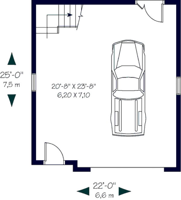 Architectural House Design - Country Floor Plan - Main Floor Plan #23-2276