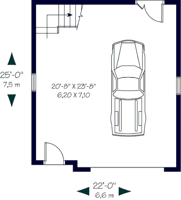 Country Floor Plan - Main Floor Plan #23-2276