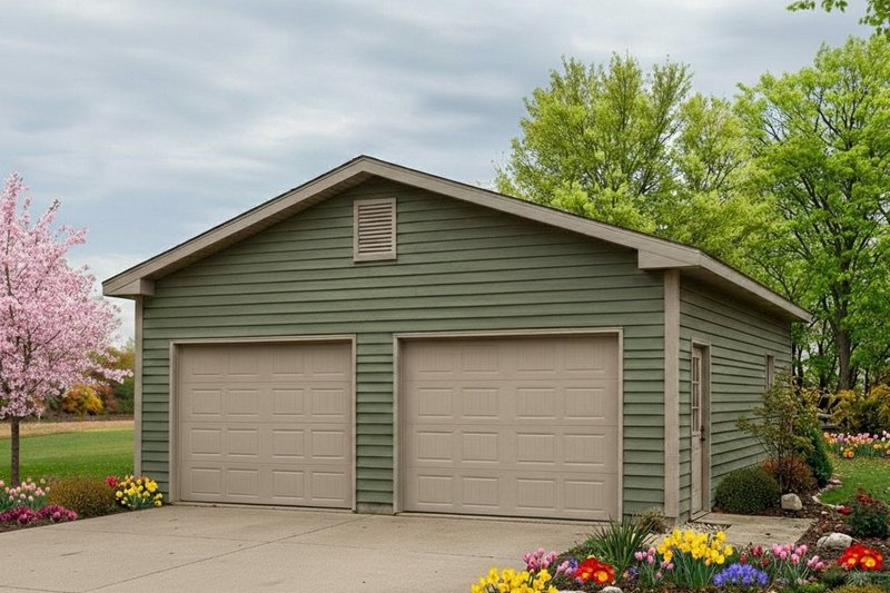 Home Plan - Exterior - Front Elevation 2 for Traditional House Plan #22-410, 0 bath