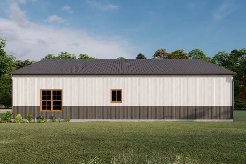 Architectural House Design - Exterior - Other Elevation 1 for Barndominium House Plan #1092-61 - 3 bed, 2 bath