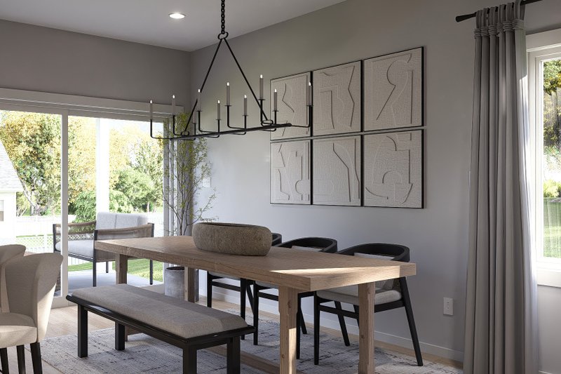 Dream House Plan - Interior - Dining Room 1 for Traditional House Plan #455-671 - 3 bed, 2.5 bath