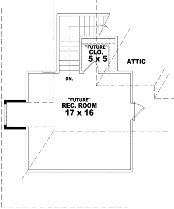 Traditional Floor Plan - Other Floor Plan #81-1017