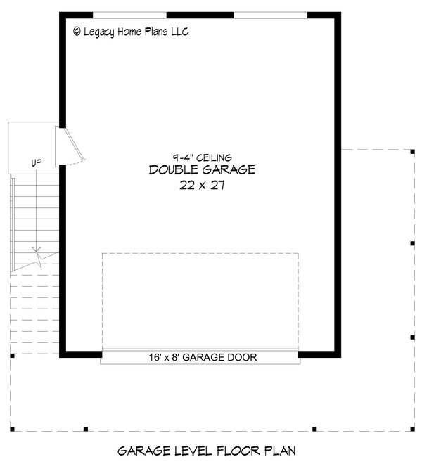 Architectural House Design - Contemporary Floor Plan - Main Floor Plan #932-749