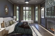 European Style House Plan - 3 Beds 3.5 Baths 2301 Sq/Ft Plan #455-588 
