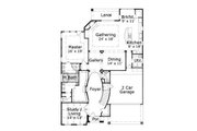 European Style House Plan - 4 Beds 4.5 Baths 3898 Sq/Ft Plan #411-518 