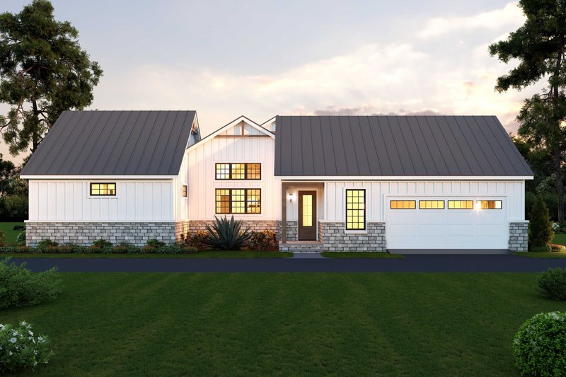 Home Plan - Exterior - Other Elevation for Farmhouse House Plan #932-1465 - 3 bed, 3.5 bath