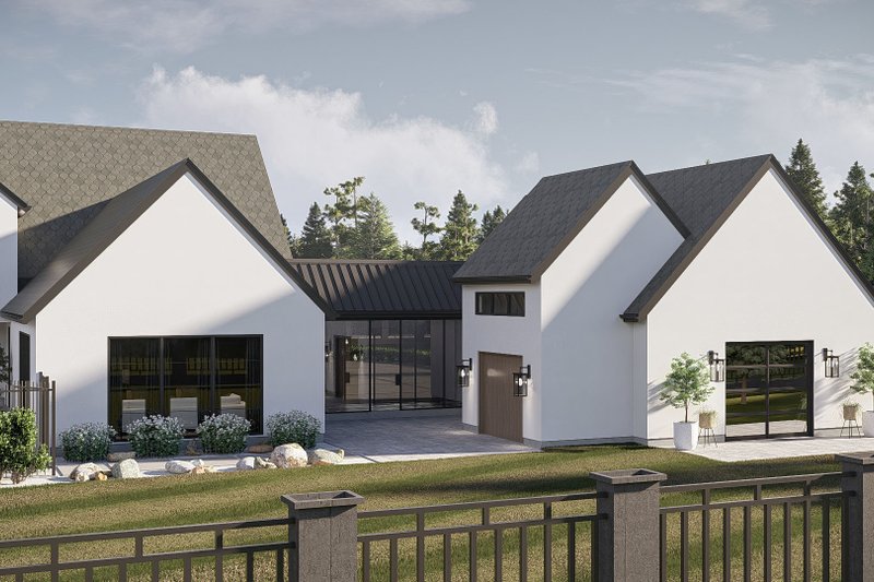 Dream House Plan - Exterior - Other Elevation 4 for Cottage House Plan #455-714 - 5 bed, 5 bath