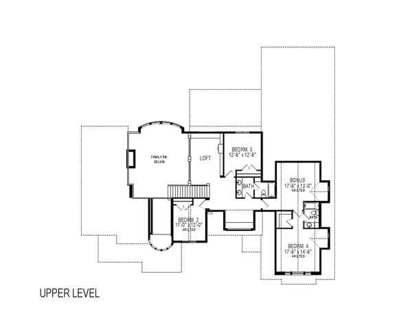 House Plan Design - Craftsman Floor Plan - Upper Floor Plan #920-24