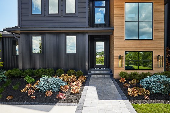 Exterior - Front Elevation 3 for Contemporary House Plan #928-372 - 4 bed, 3.5 bath