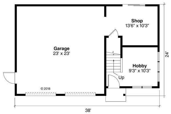 Dream House Plan - Cottage Floor Plan - Main Floor Plan #124-1188