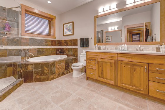 Interior - Master Bathroom for Modern House Plan #1042-20 - 4 bed, 4.5 bath