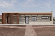 Contemporary Style House Plan - 2 Beds 2 Baths 800 Sq/Ft Plan #1106-42 