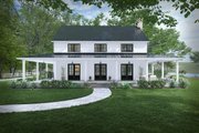 Farmhouse Style House Plan - 4 Beds 3 Baths 2731 Sq/Ft Plan #120-295 Exterior 