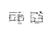 Craftsman Style House Plan - 2 Beds 2 Baths 2083 Sq/Ft Plan #20-2080 