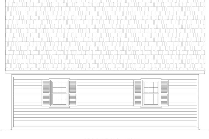 House Plan Design - Exterior - Other Elevation for Traditional House Plan #932-544, 0 bath
