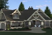 Craftsman Style House Plan - 3 Beds 3 Baths 2177 Sq/Ft Plan #51-571 