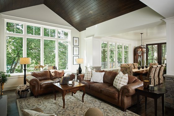 Interior - Family Room for Country House Plan #928-333 - 3 bed, 3.5 bath