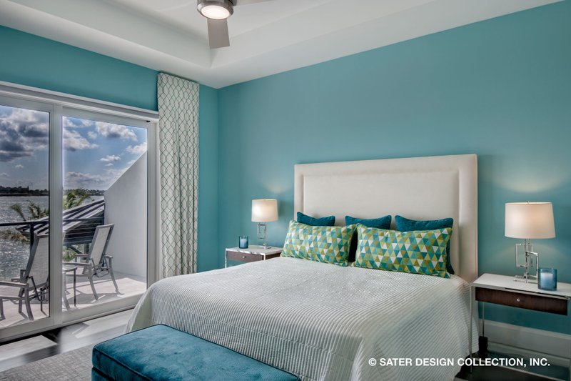 Architectural House Design - Interior - Bedroom for Contemporary House Plan #930-513 - 5 bed, 5.5 bath