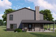 Barndominium Style House Plan - 4 Beds 2.5 Baths 2152 Sq/Ft Plan #1064-183 