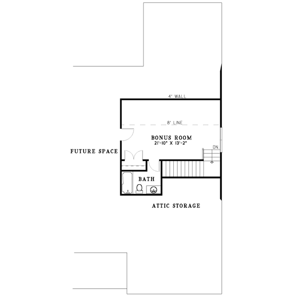 Home Plan - Country Floor Plan - Other Floor Plan #17-2048