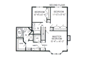 Colonial Style House Plan - 3 Beds 2.5 Baths 2313 Sq/Ft Plan #312-594 