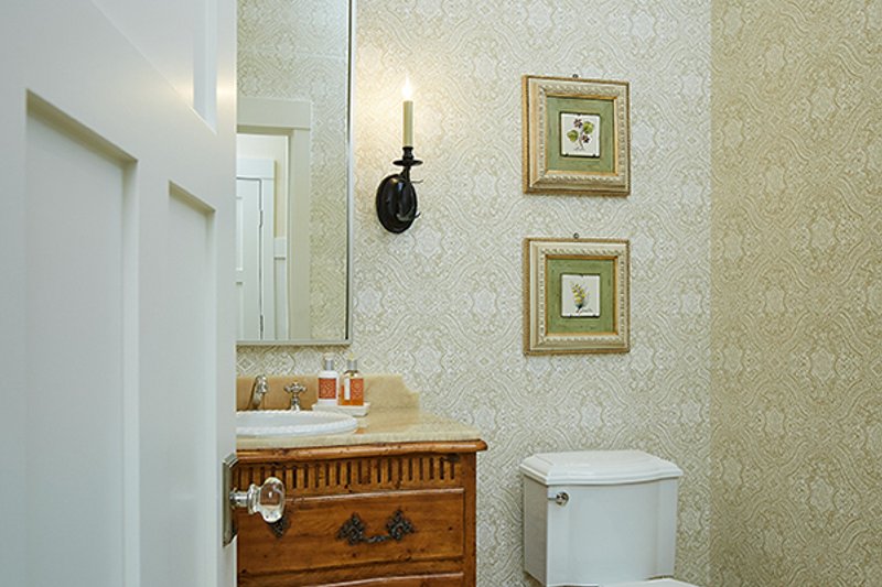 Architectural House Design - Powder Room