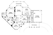 Traditional Style House Plan - 5 Beds 3 Baths 4765 Sq/Ft Plan #119-234 