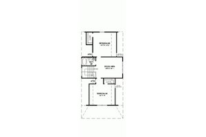Floor Plan - Upper Floor for Farmhouse House Plan #424-203 - 3 bed, 2.5 bath