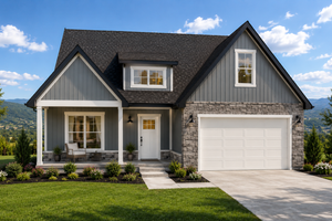 Architectural House Design - Exterior - Front Elevation for Traditional House Plan #1116-47 - 3 bed, 2.5 bath