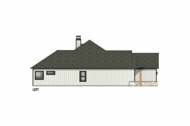 Architectural House Design - Exterior - Other Elevation for Farmhouse House Plan #1096-103 - 4 bed, 2 bath
