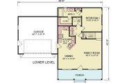 Traditional Style House Plan - 3 Beds 2 Baths 1497 Sq/Ft Plan #54-614 