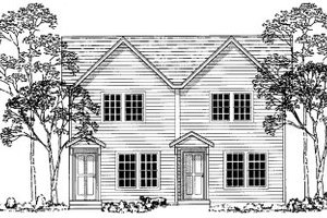 Traditional Exterior - Front Elevation Plan #303-358