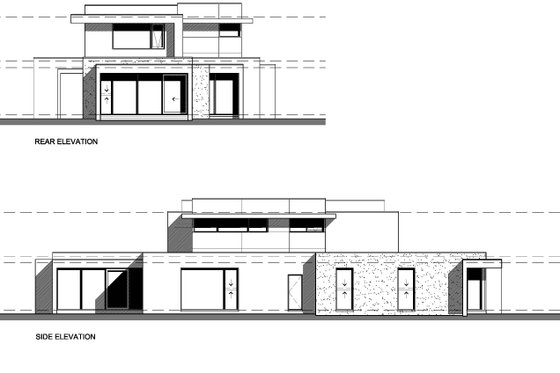 Exterior - Other Elevation 7 for Modern House Plan #496-26 - 3 bed, 2.5 bath