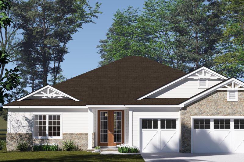 Home Plan - Exterior - Other Elevation for Cottage House Plan #513-2409 - 4 bed, 3.5 bath