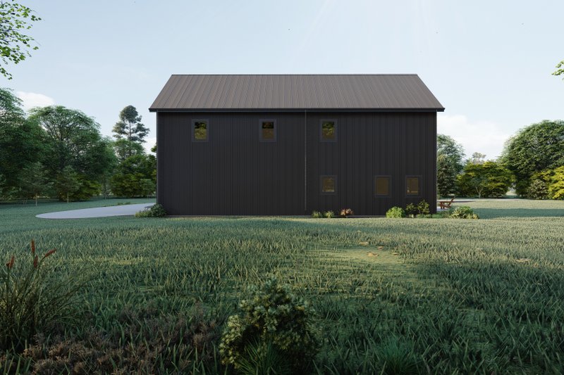Architectural House Design - Exterior - Other Elevation 5 for Barndominium House Plan #1092-3 - 2 bed, 2.5 bath