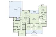 Classical Style House Plan - 4 Beds 3 Baths 2556 Sq/Ft Plan #17-1153 