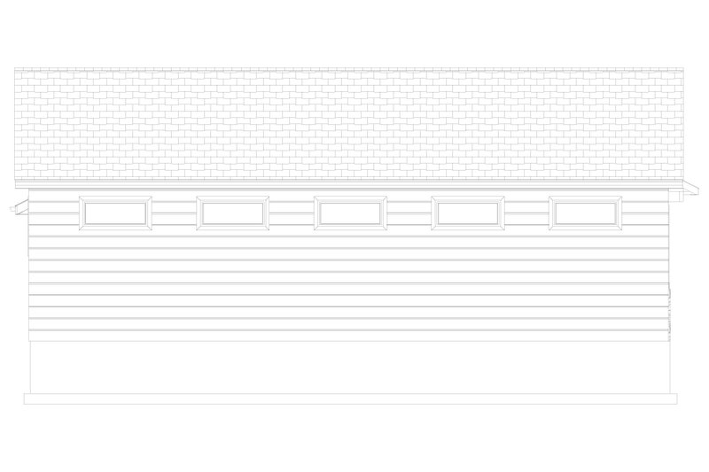 Architectural House Design - Exterior - Other Elevation 1 for Traditional House Plan #1060-132, 0 bath