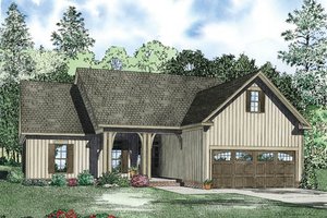 Traditional Exterior - Front Elevation Plan #17-2379
