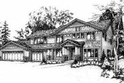 Traditional Style House Plan - 3 Beds 2.5 Baths 2603 Sq/Ft Plan #78-192 