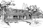 Ranch Style House Plan - 4 Beds 3 Baths 2474 Sq/Ft Plan #60-150 