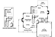 Farmhouse Style House Plan - 3 Beds 2.5 Baths 1764 Sq/Ft Plan #124-171 Floor 