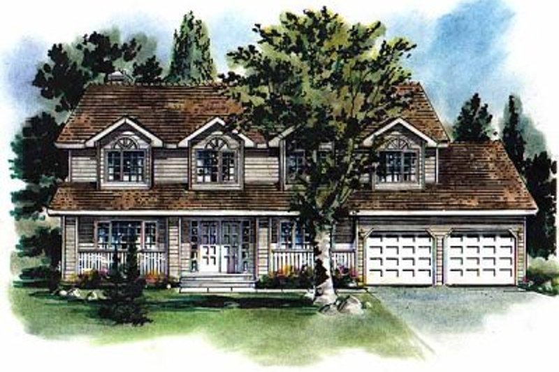 Traditional Style House Plan - 4 Beds 3 Baths 2787 Sq/Ft Plan #18-225