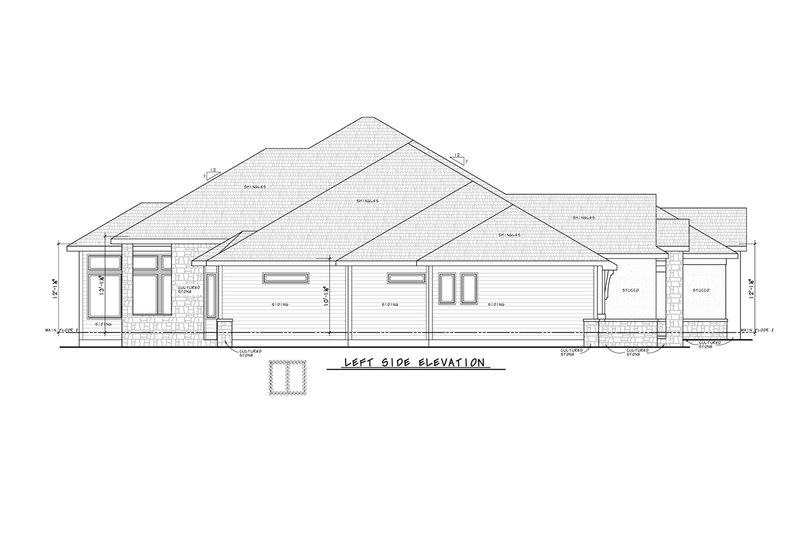 Home Plan - Exterior - Other Elevation for Traditional House Plan #20-2408 - 2 bed, 3 bath
