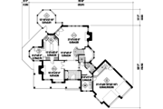 Victorian Style House Plan - 3 Beds 2 Baths 3536 Sq/Ft Plan #25-4781 