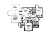 European Style House Plan - 4 Beds 3.5 Baths 3168 Sq/Ft Plan #310-927 