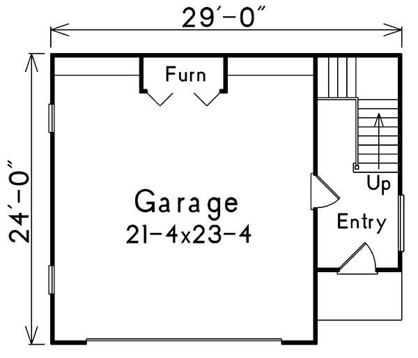 Architectural House Design - Contemporary Floor Plan - Main Floor Plan #57-149