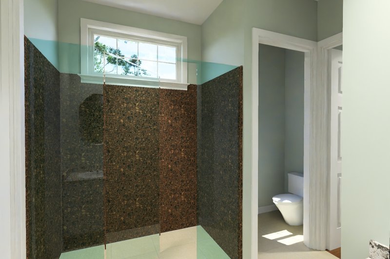 Home Plan - Interior - Master Bathroom 1 for Cottage House Plan #513-2422 - 4 bed, 2.5 bath