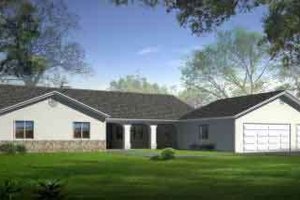 Traditional Exterior - Front Elevation Plan #1-1468