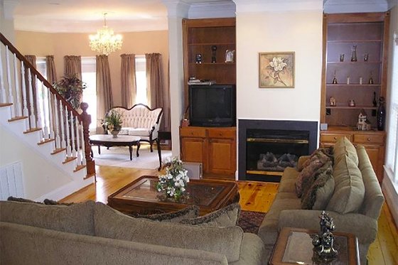 Interior - Family Room 1 for Victorian House Plan #137-249 - 4 bed, 3.5 bath