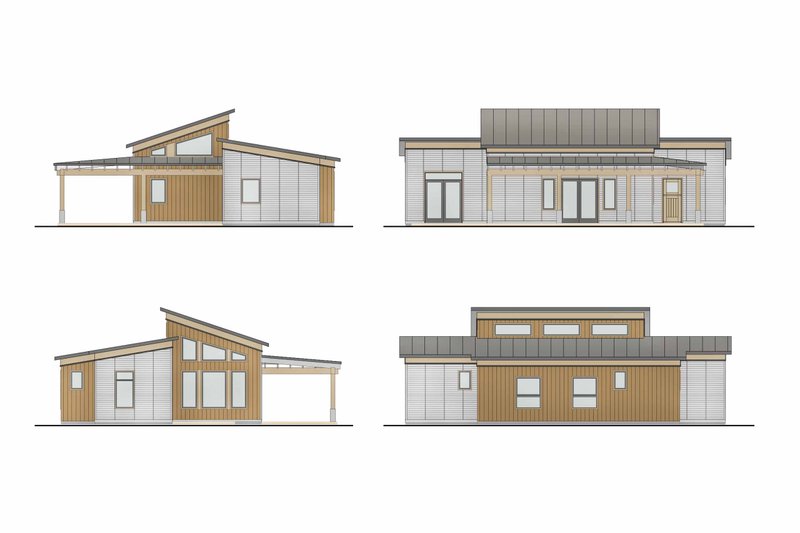 Home Plan - Photo for Cabin House Plan #924-14 - 2 bed, 2 bath